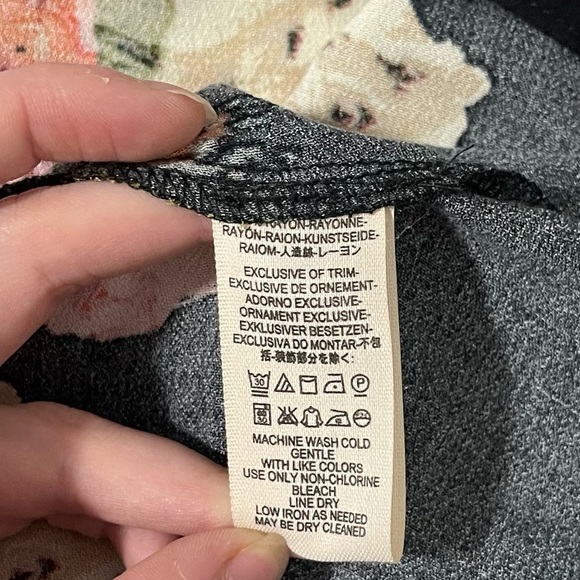 Free People Jaimie Floral Button Up Midi Dress - Picture 6 of 7